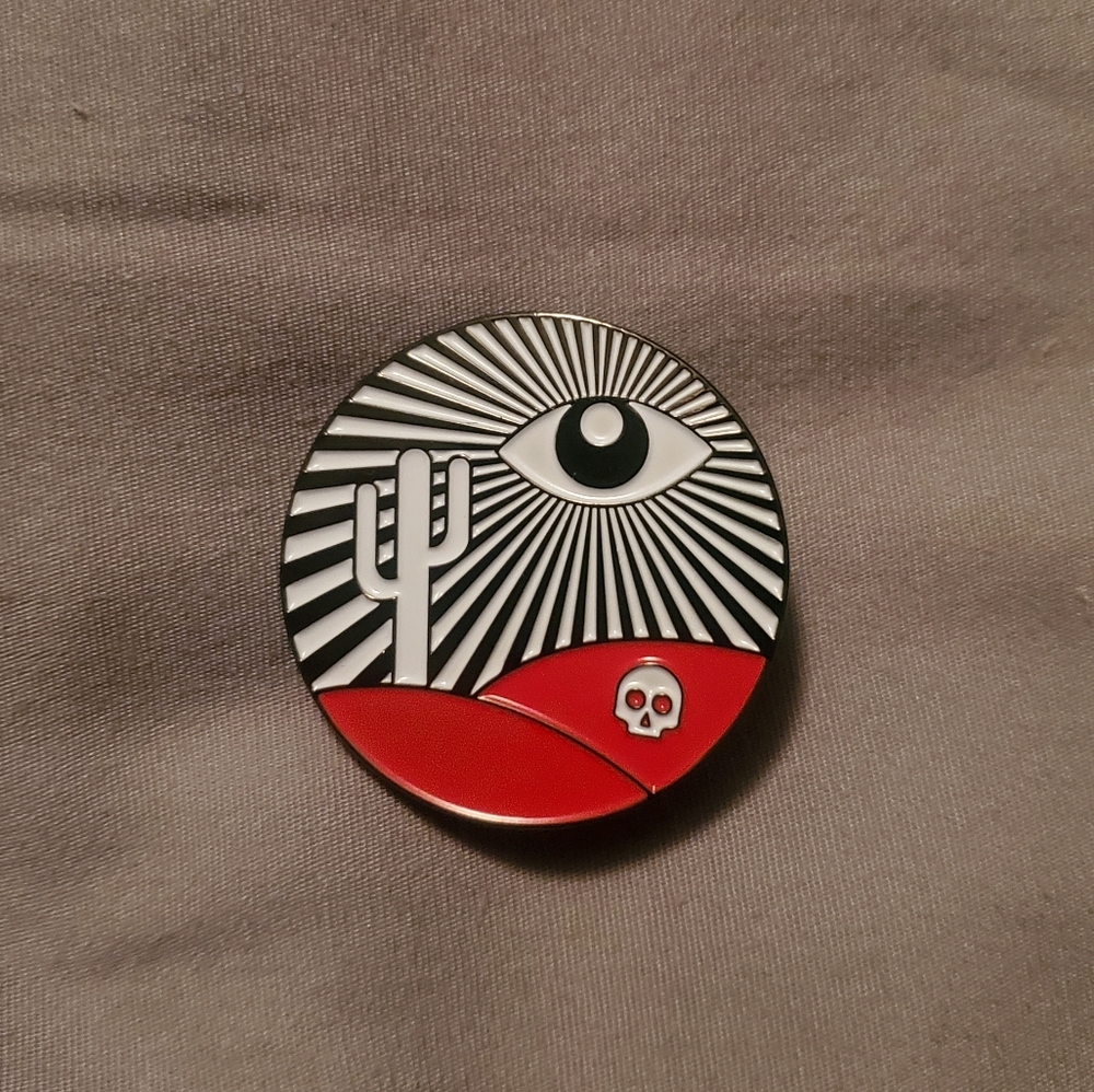 Pretty bad CO. Enamel pin